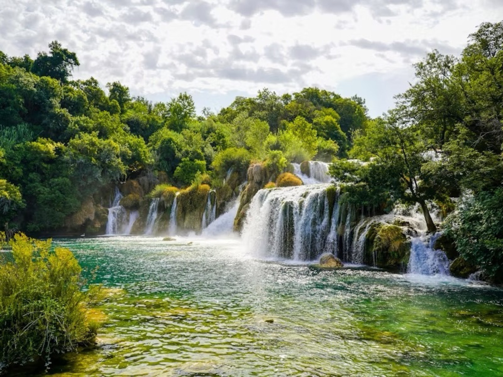 Waterfalls in Krka National Park
