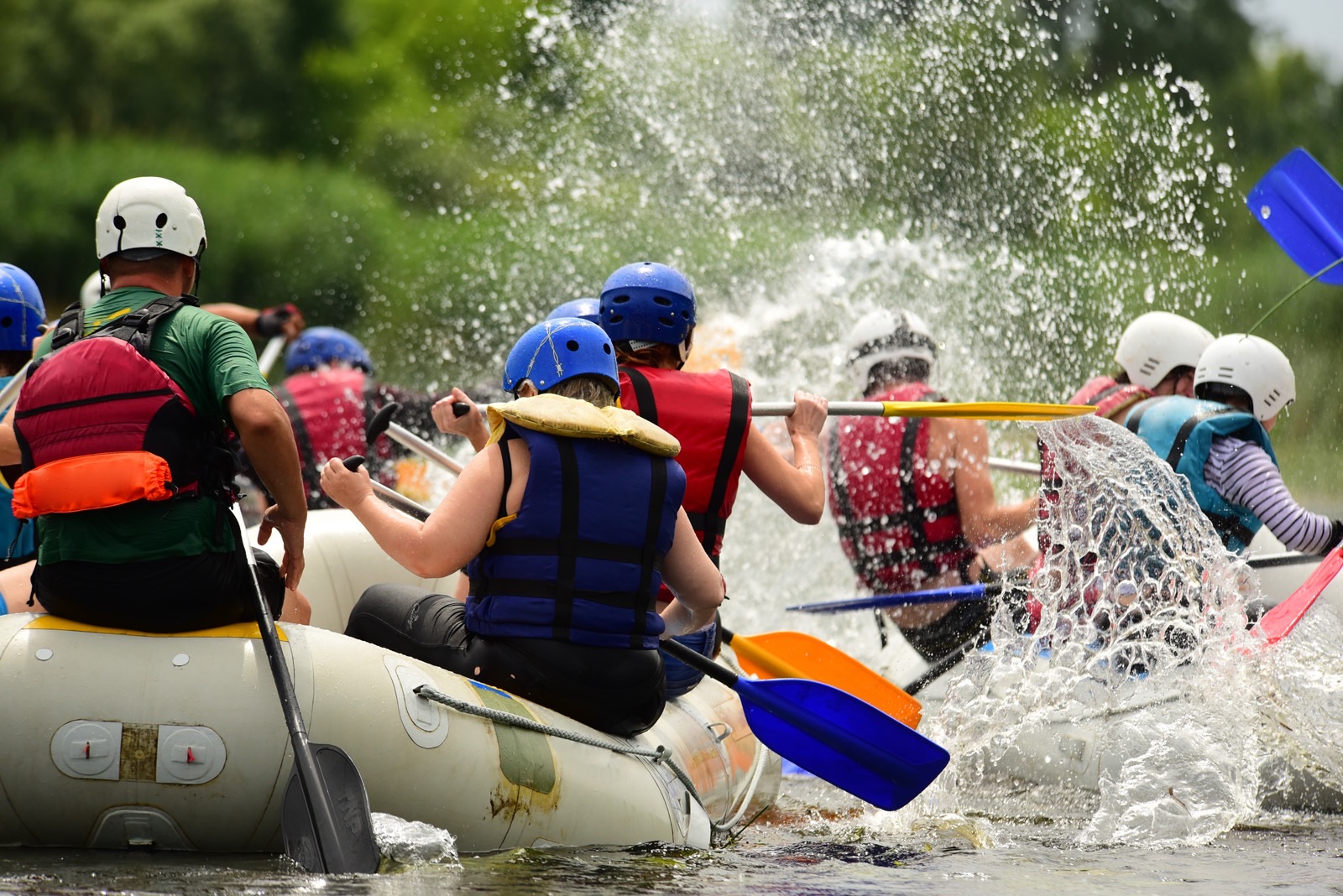 Rafting on the Cetina River
